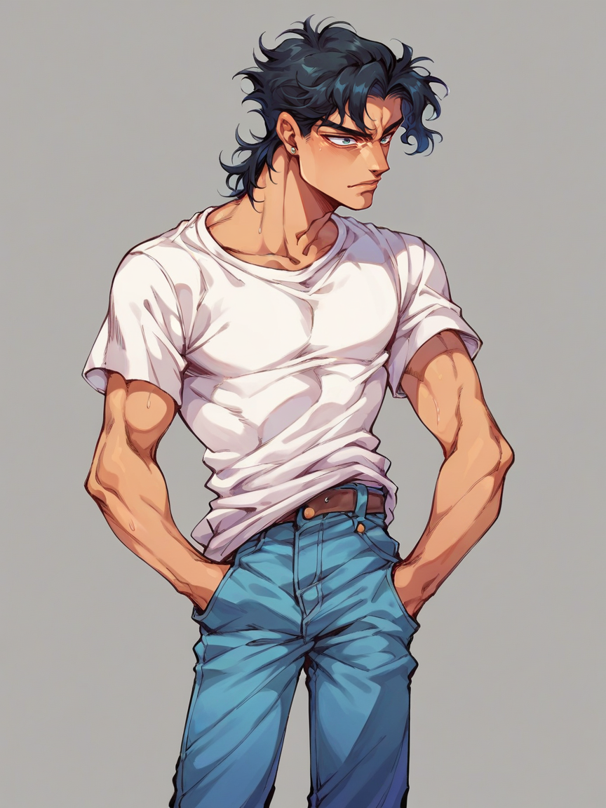 02857-507548817-score_9, score_8_up, score_7_up, score_6_up,  _lora_j0j0XLP_1_ j0j0, (jojo bizarre adventure_0.3),1boy, solo, black hair, jeans,.png